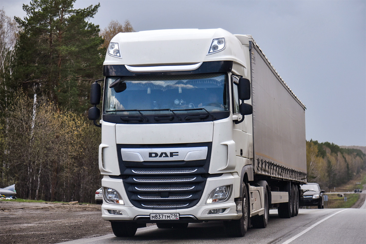 Татарстан, № М 837 ТМ 716 — DAF XF Euro6 FT