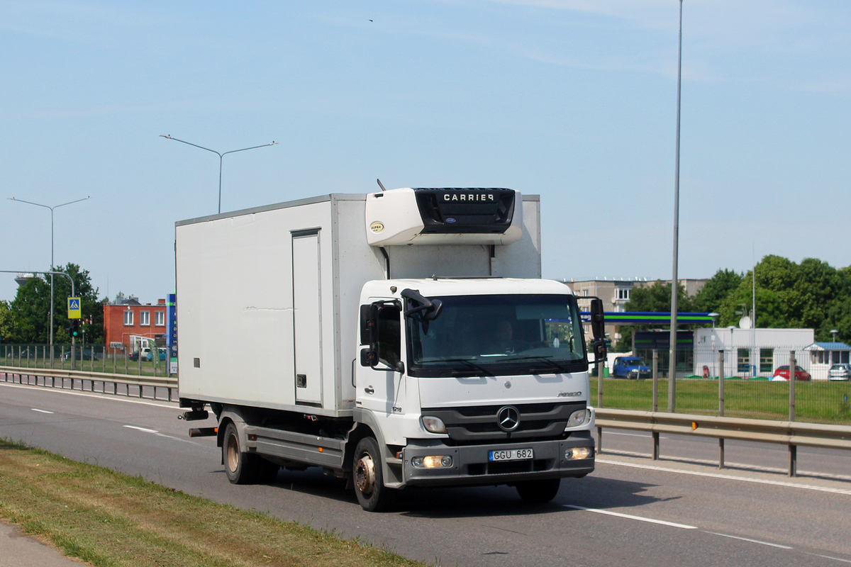 Литва, № GGU 682 — Mercedes-Benz Atego 1218