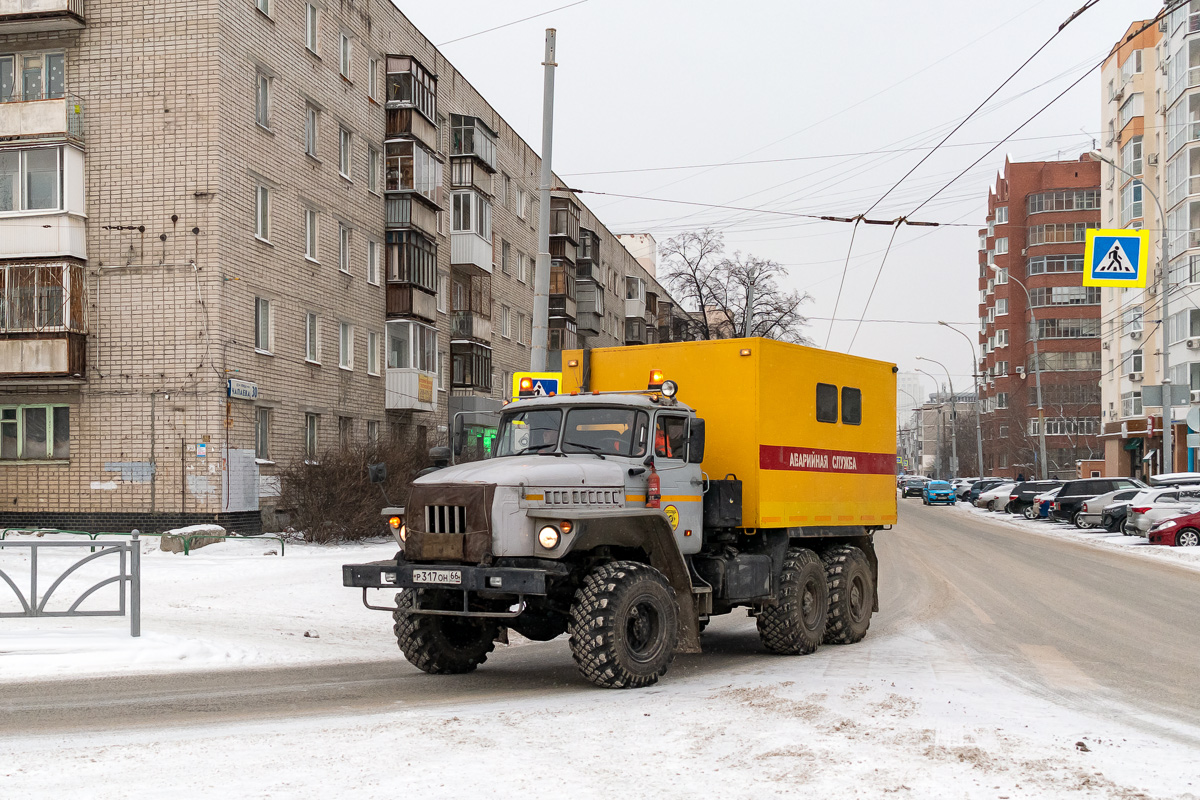 Свердловская область, № Р 317 ОН 66 — Урал-55571-30