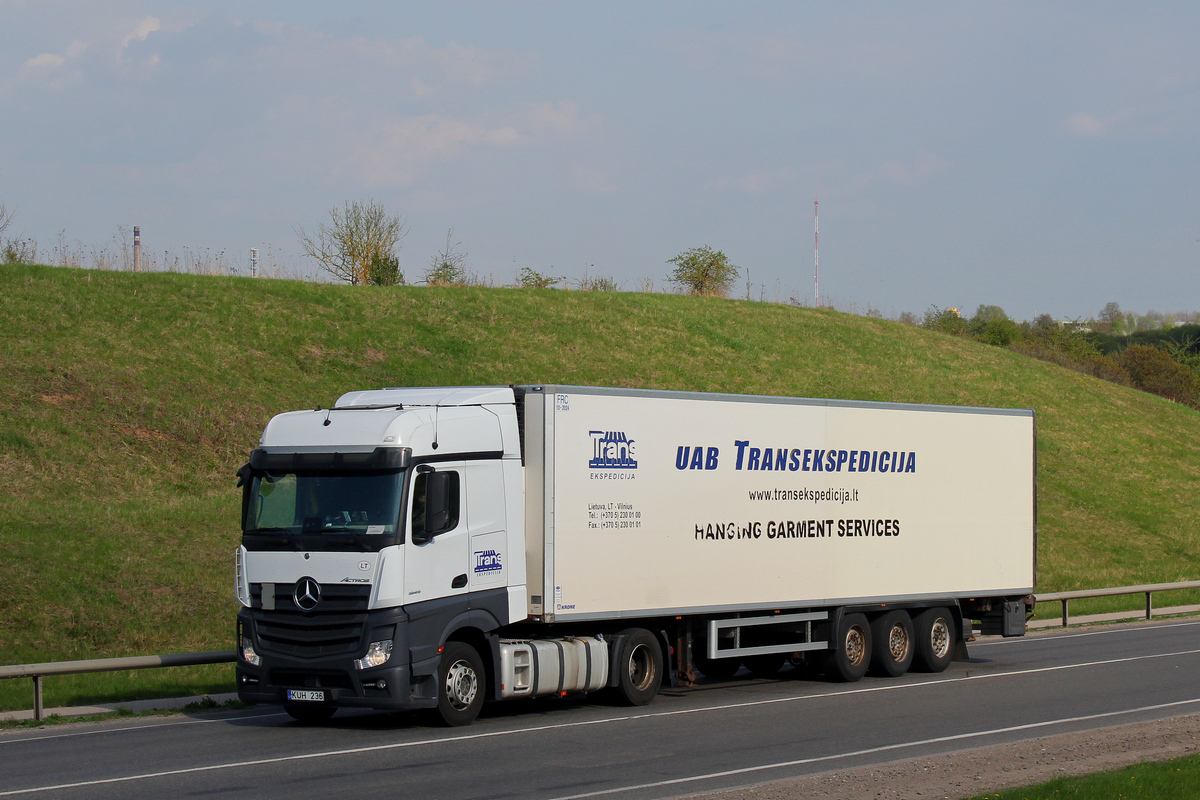 Литва, № KUH 236 — Mercedes-Benz Actros ('2011) 1845