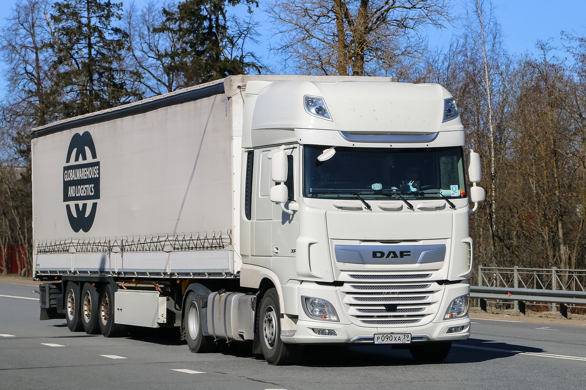 Калининградская область, № Р 090 ХА 39 — DAF XF Euro6 FT