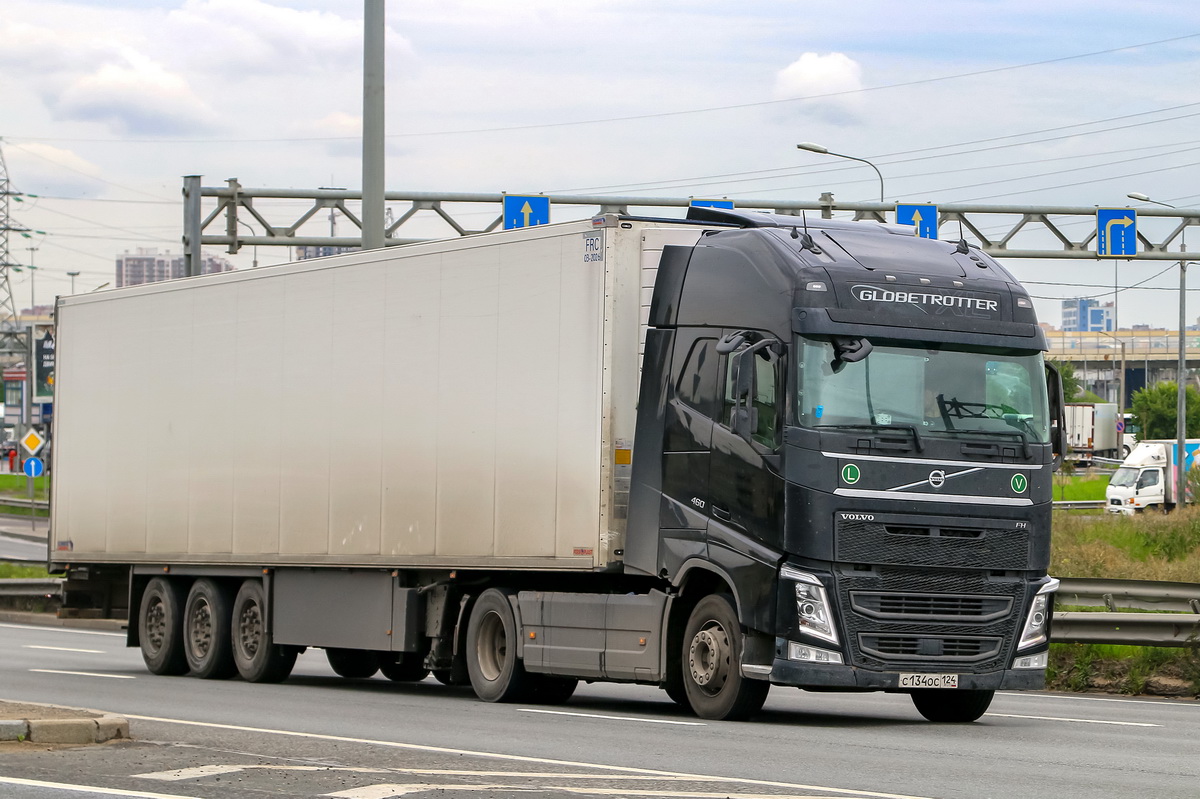 Красноярский край, № С 134 ОС 124 — Volvo ('2012) FH.460 [X9P]