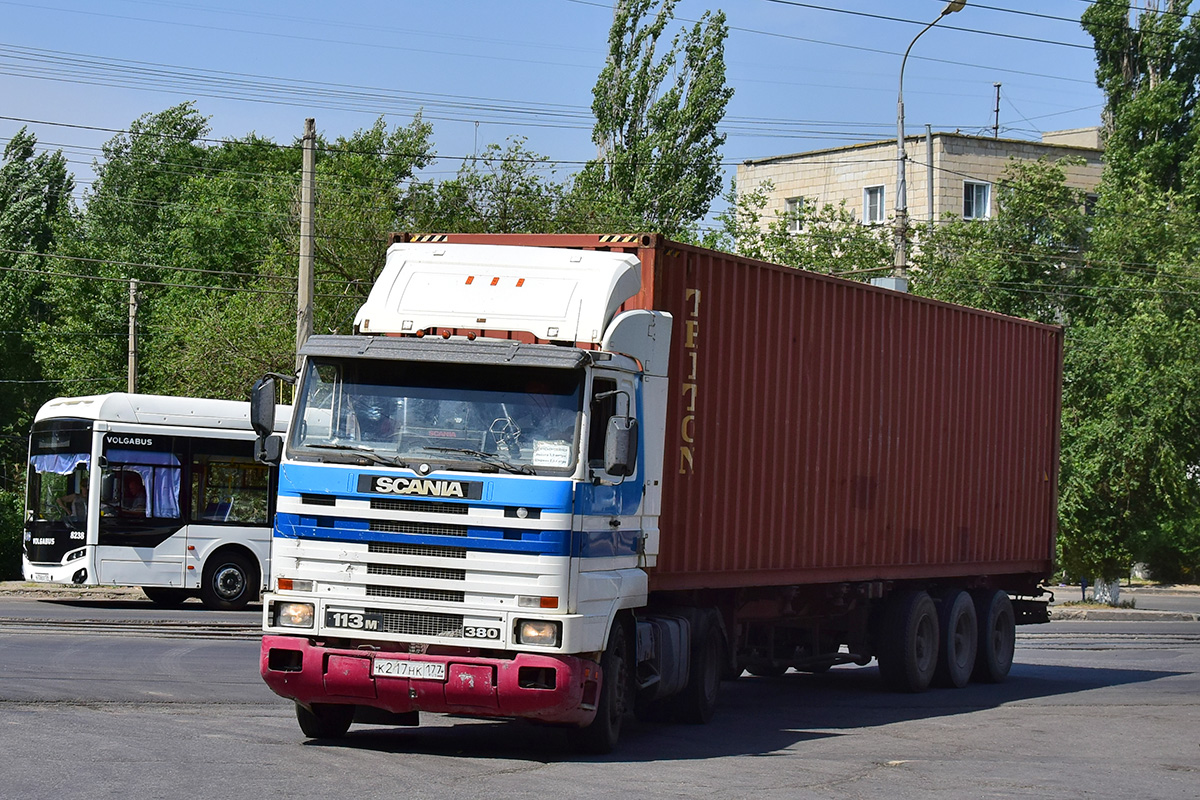 Волгоградская область, № К 217 НК 177 — Scania (III) R113M