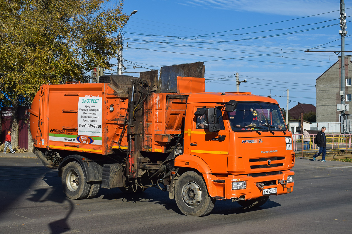 Алтайский край, № Т 686 ХМ 22 — КамАЗ-43253-G5