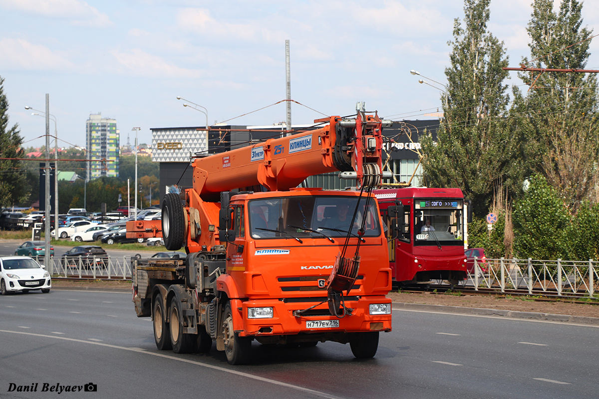 Татарстан, № Н 717 ЕУ 716 — КамАЗ-65115-50