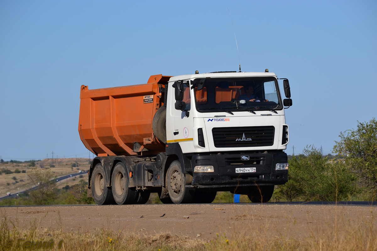 Волгоградская область, № А 940 УН 134 — МАЗ-6501B5