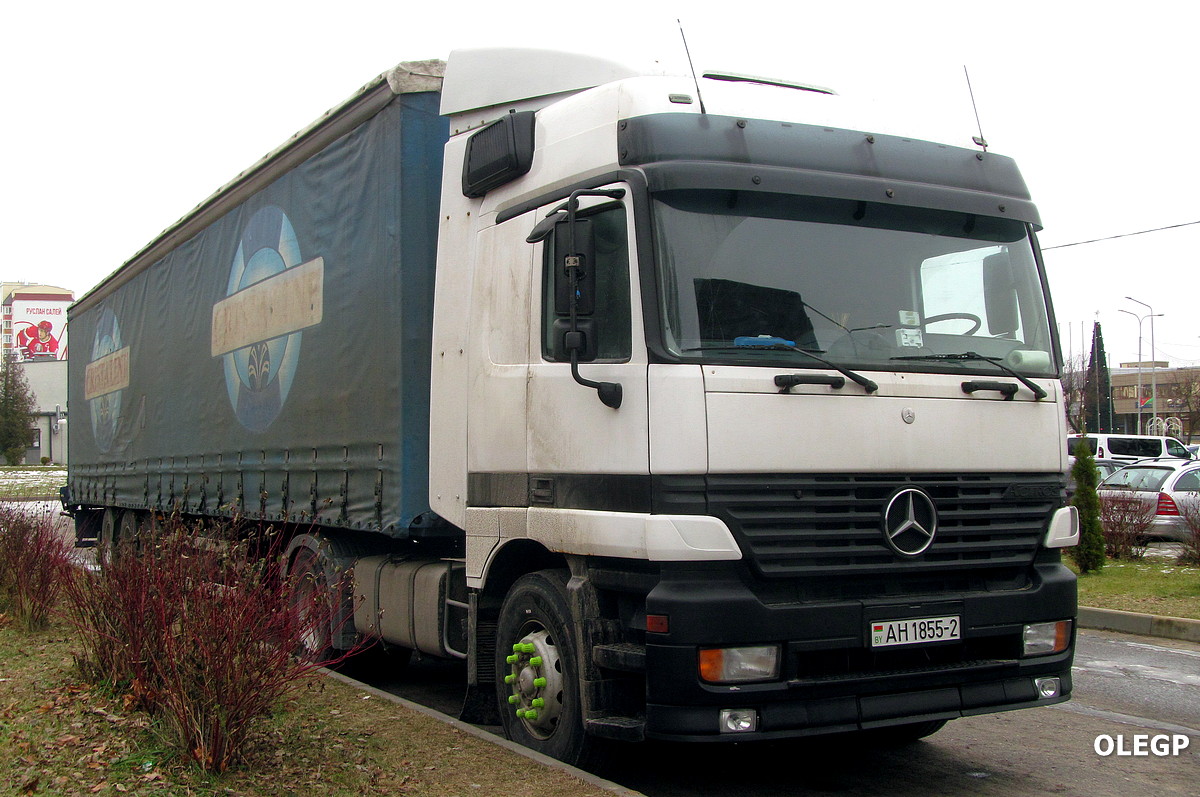 Витебская область, № АН 1855-2 — Mercedes-Benz Actros ('1997)