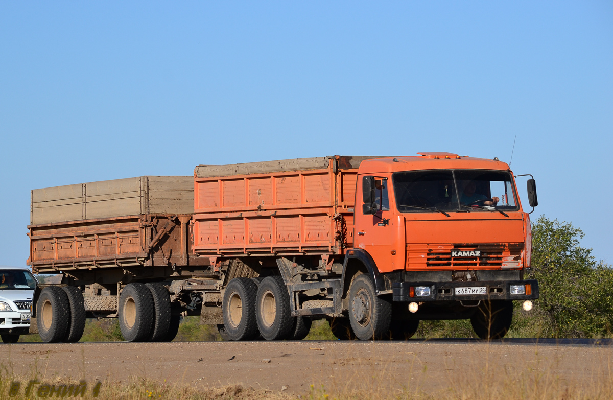 Волгоградская область, № К 687 МУ 34 — КамАЗ-53205-15 [53205R]