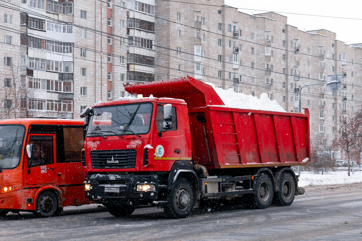 Архангельская область, № О 896 КХ 29 — МАЗ-650128