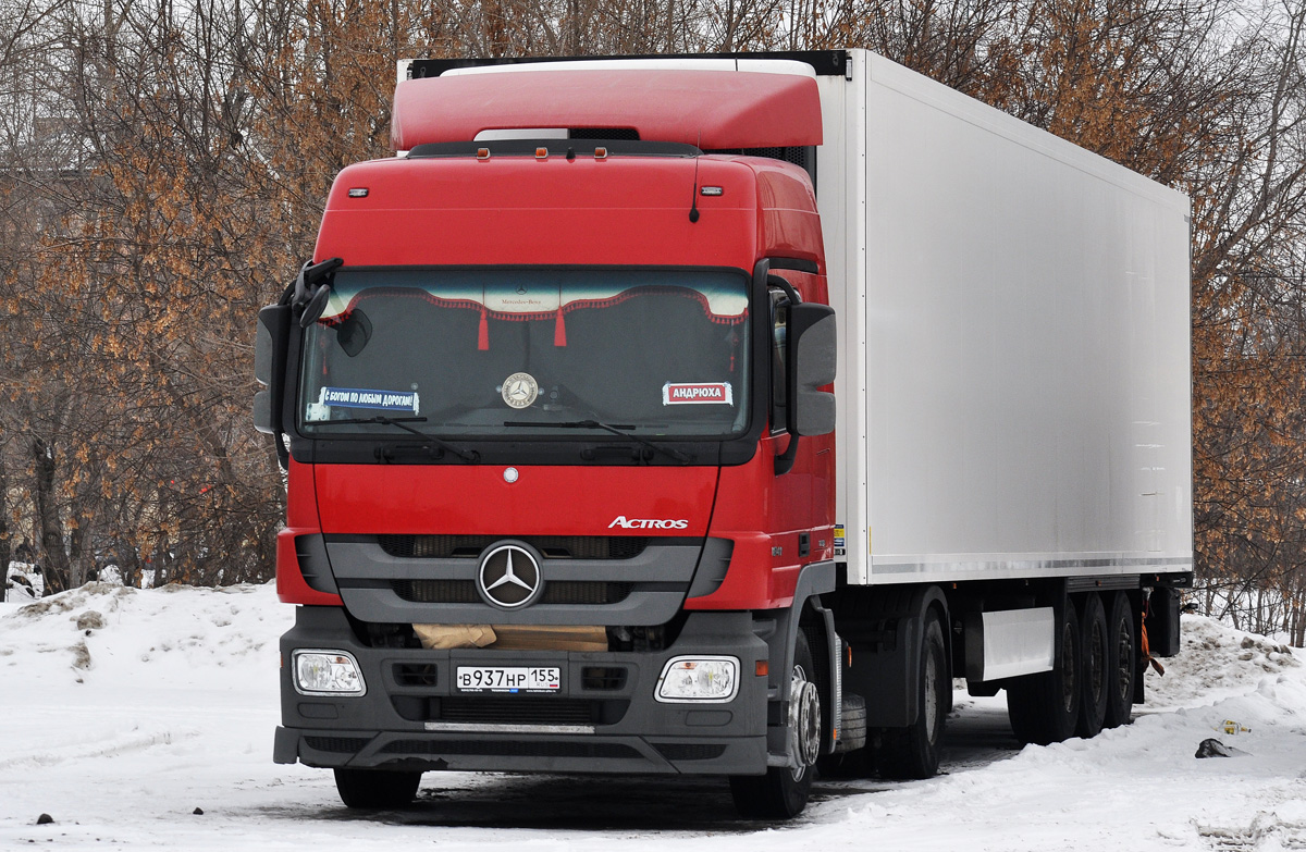 Омская область, № В 937 НР 155 — Mercedes-Benz Actros '09 1841 [Z9M]