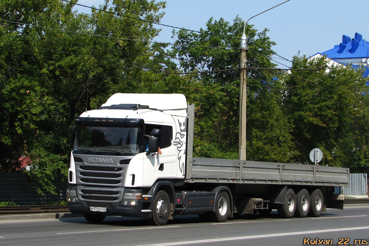 Алтайский край, № М 171 НР 22 — Scania ('2009) G380