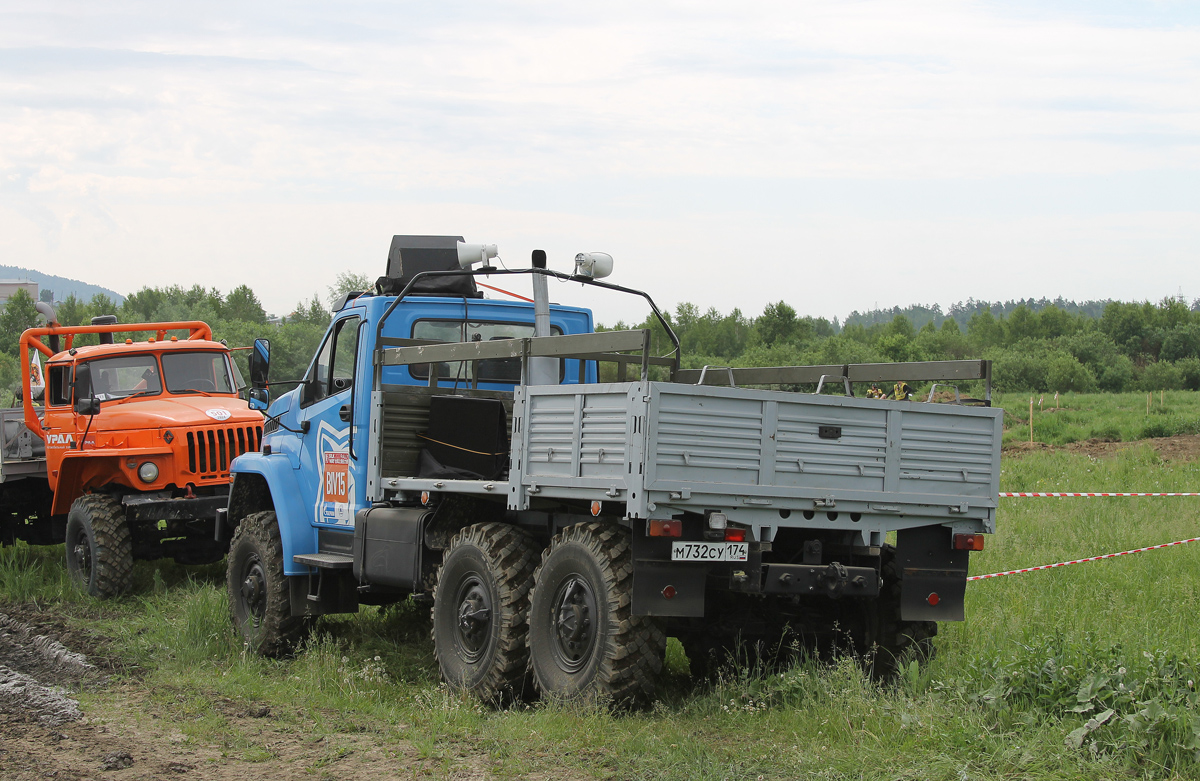 Челябинская область, № М 732 СУ 174 — Урал NEXT (общая модель); Челябинская область — Грузовой триал "Уральский рубеж 2024"