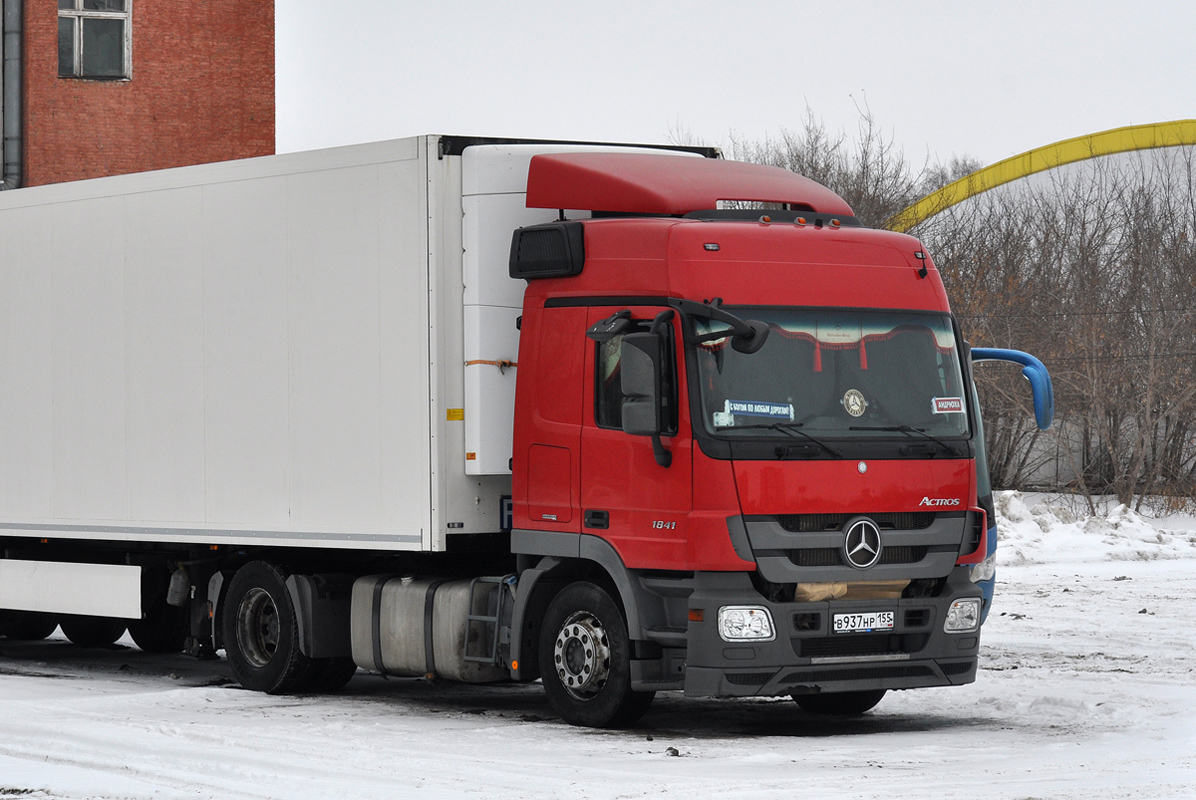 Омская область, № В 937 НР 155 — Mercedes-Benz Actros '09 1841 [Z9M]