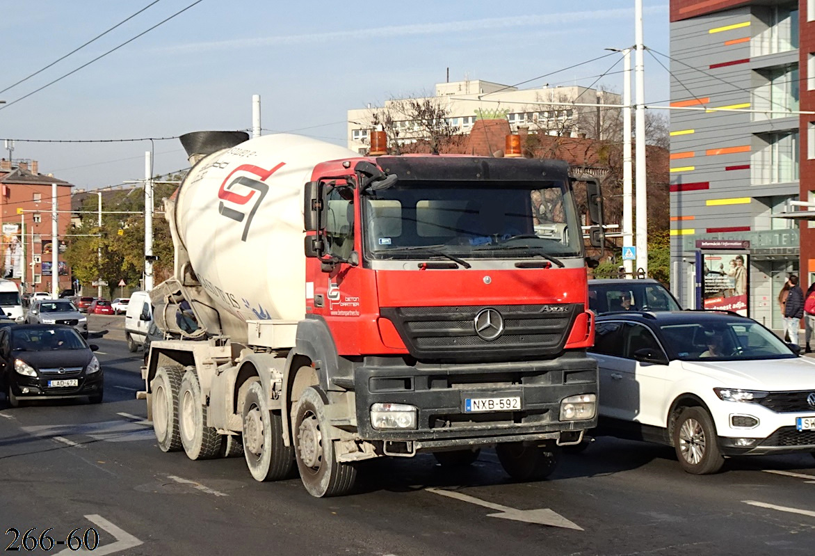 Венгрия, № NXB-592 — Mercedes-Benz Axor (общ.м)