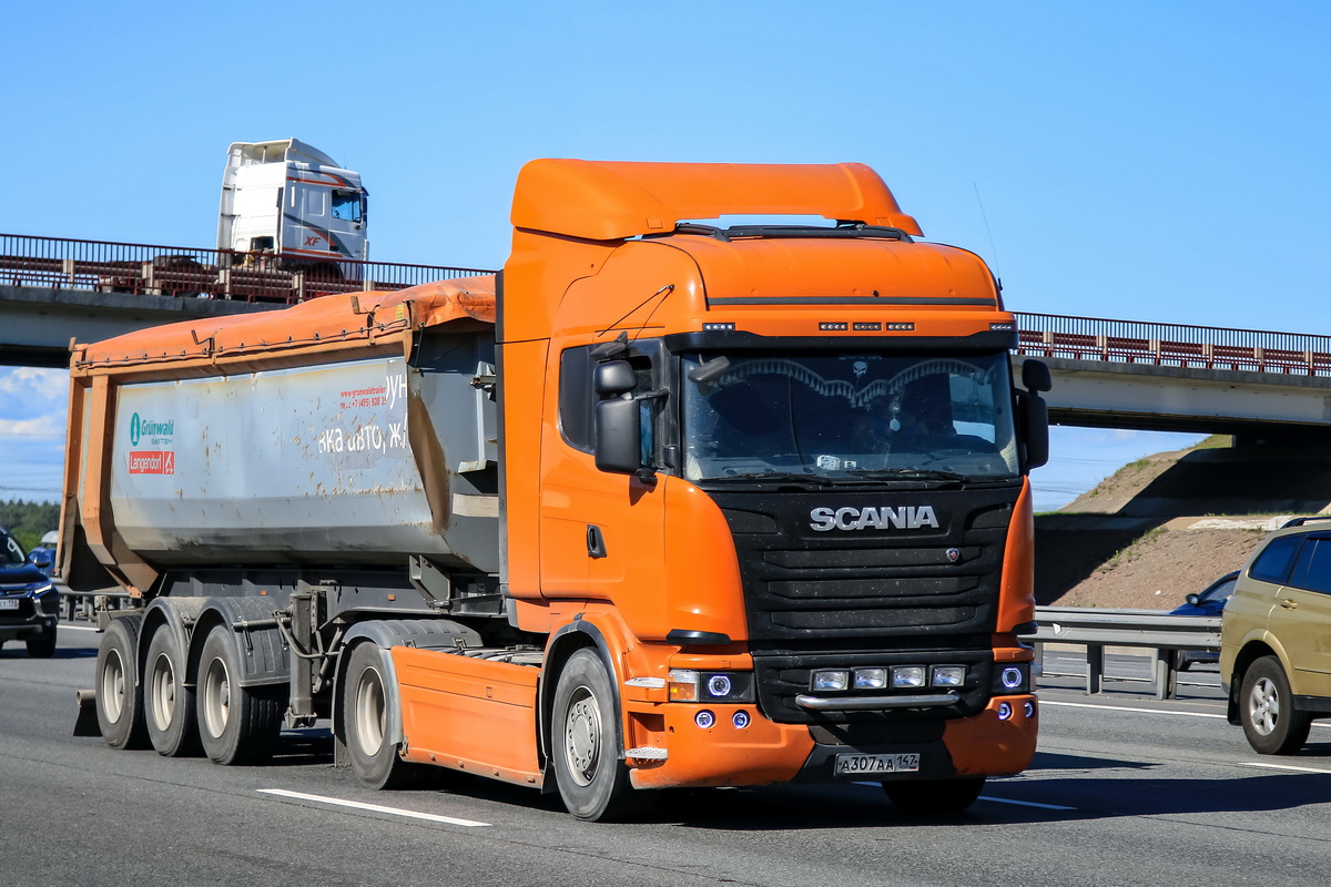 Ленинградская область, № А 307 АА 147 — Scania ('2013) G400