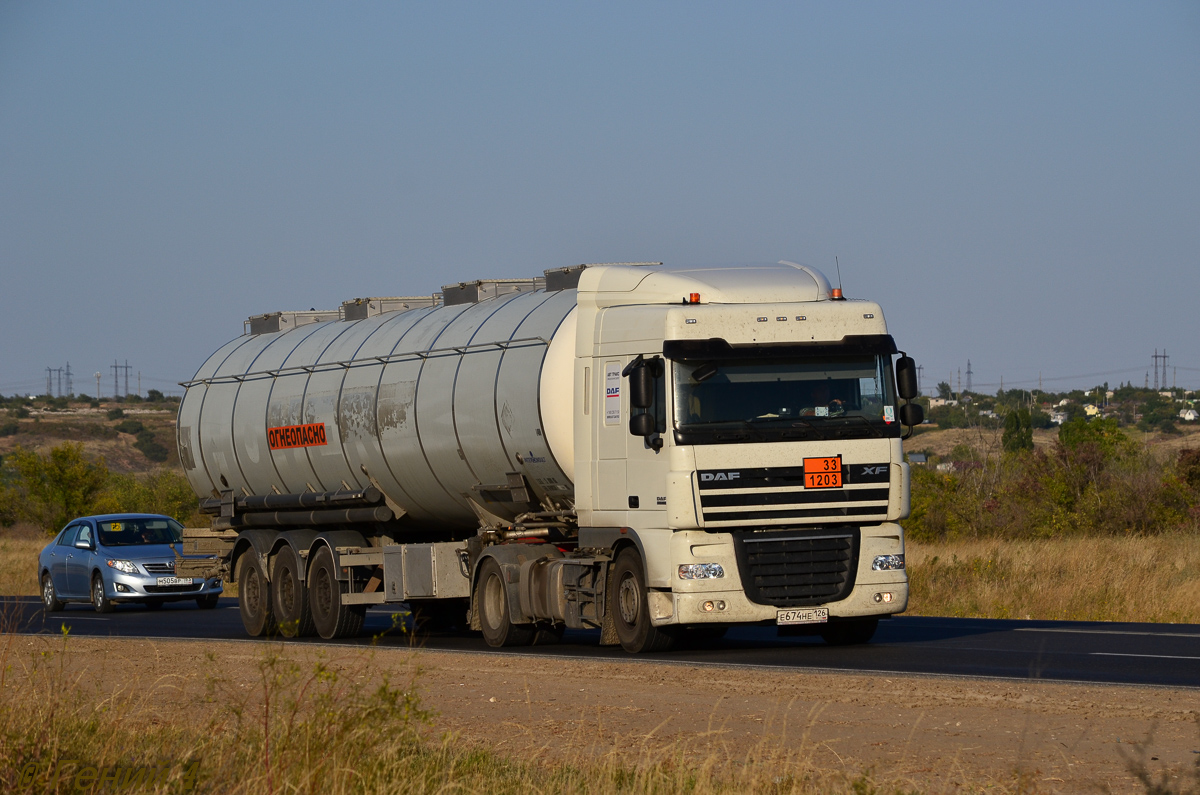 Ставропольский край, № Е 674 НЕ 126 — DAF XF105 FT