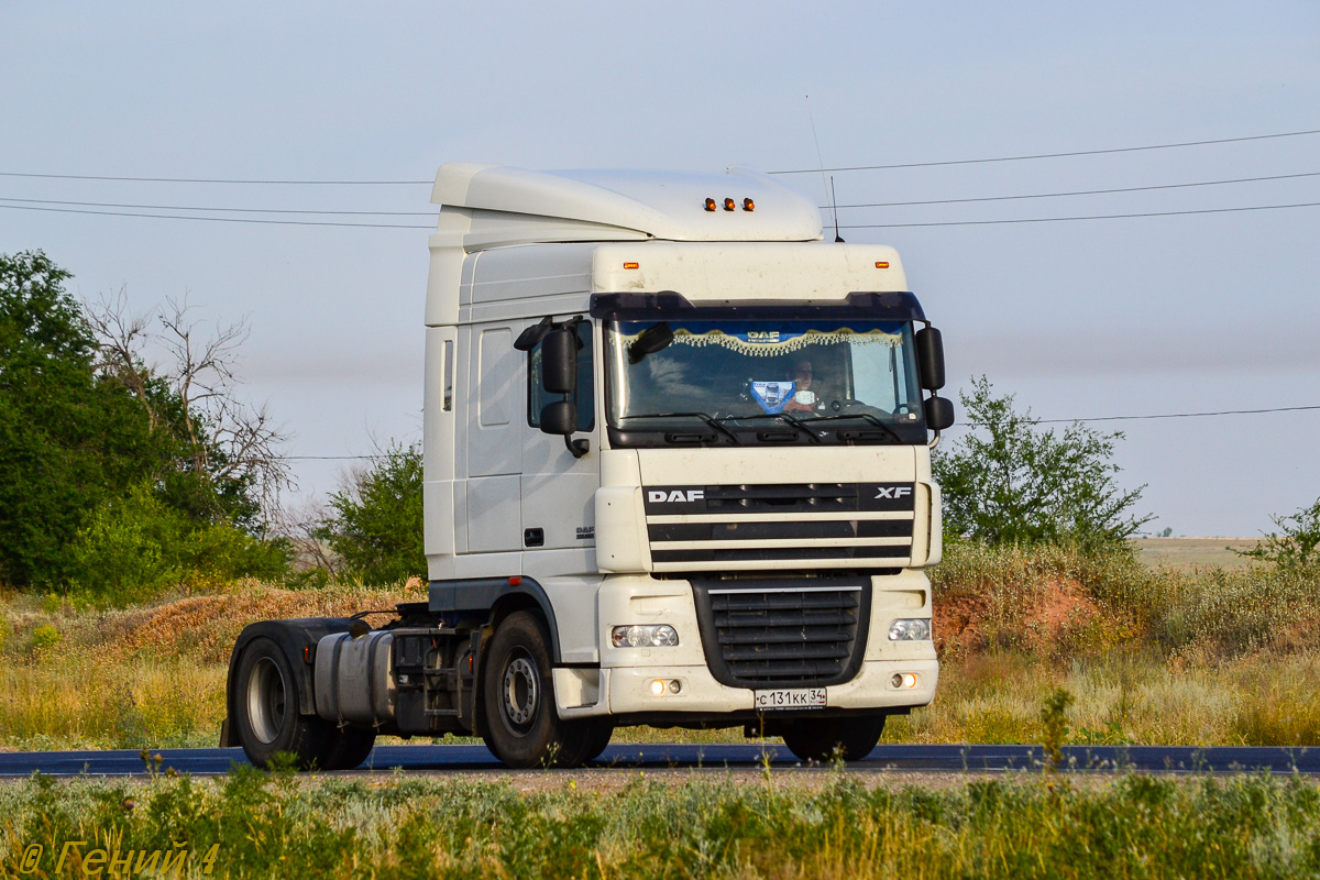 Волгоградская область, № С 131 КК 34 — DAF XF105 FT