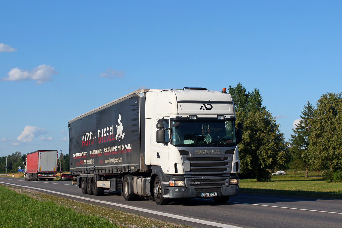 Польша, № GDA 33635 — Scania ('2009) R420