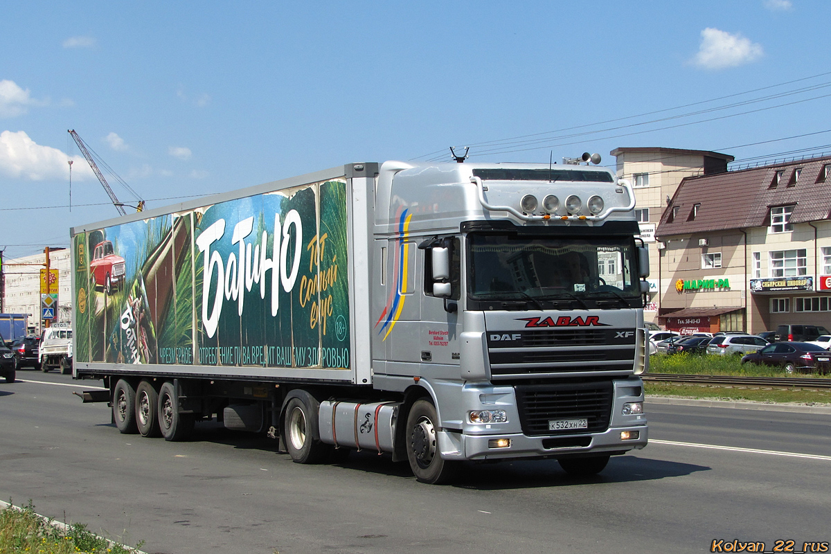 Алтайский край, № К 532 ХН 22 — DAF XF95 FT