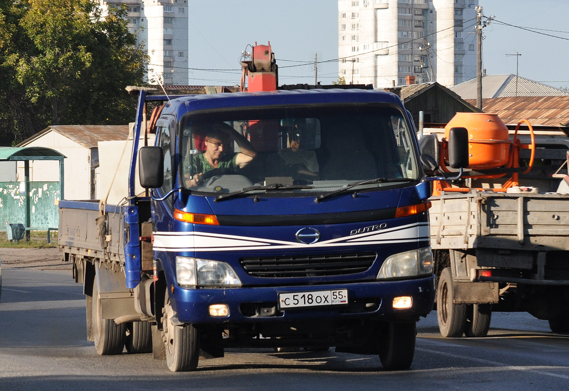 Омская область, № С 518 ОХ 55 — Hino (общая модель)