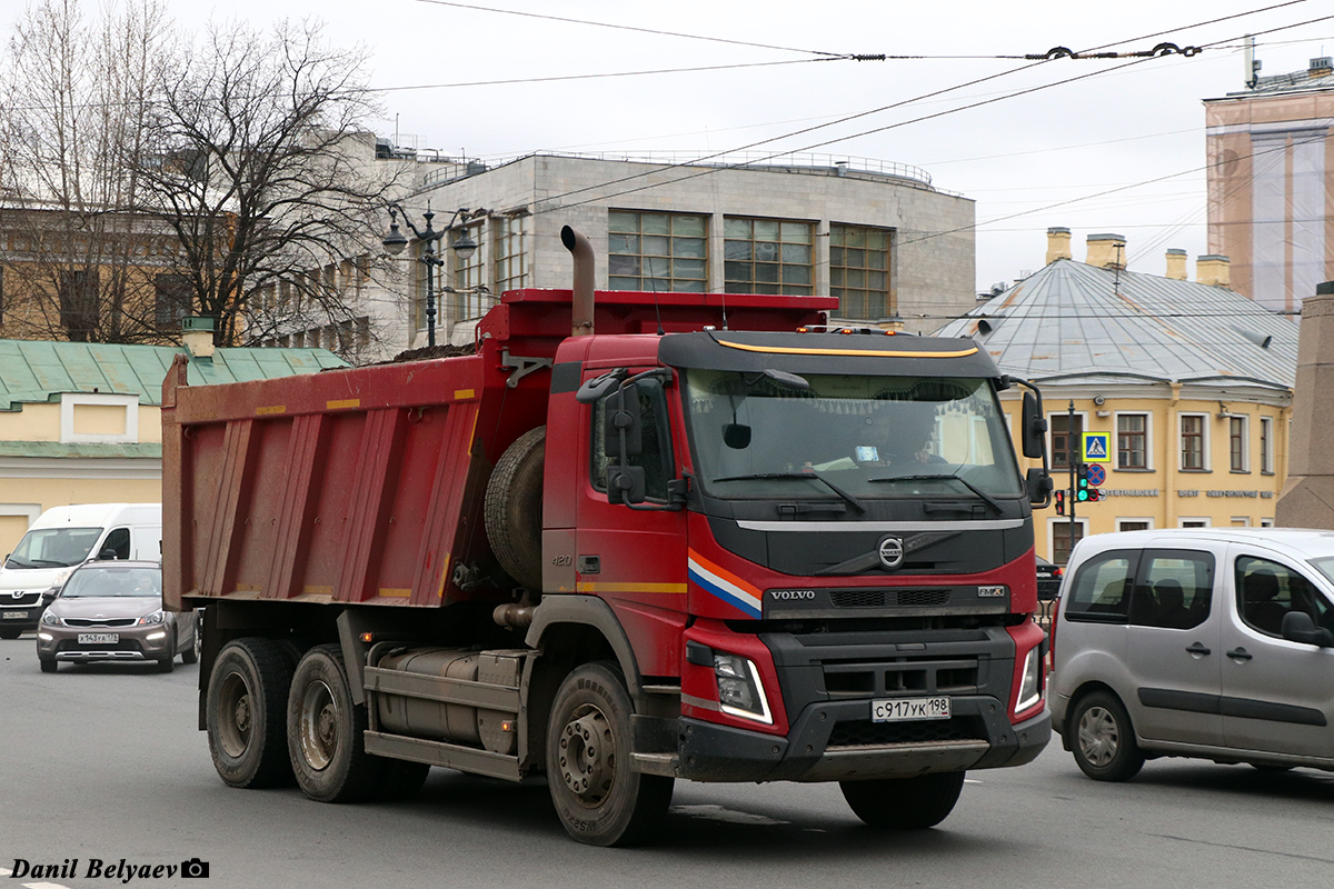 Санкт-Петербург, № С 917 УК 198 — Volvo ('2013) FM.420 [X9P]