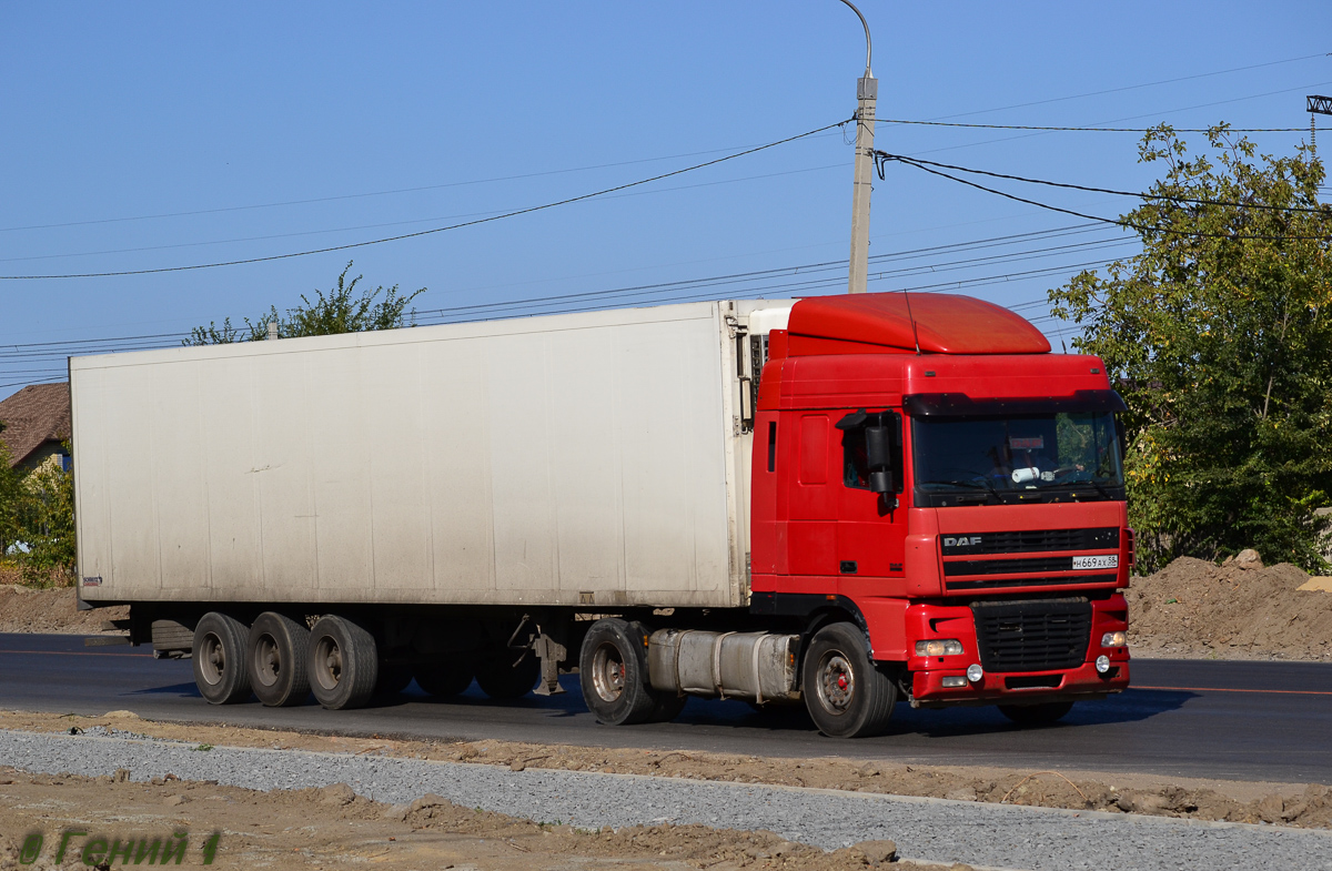 Пензенская область, № Н 669 АХ 58 — DAF XF95 FT