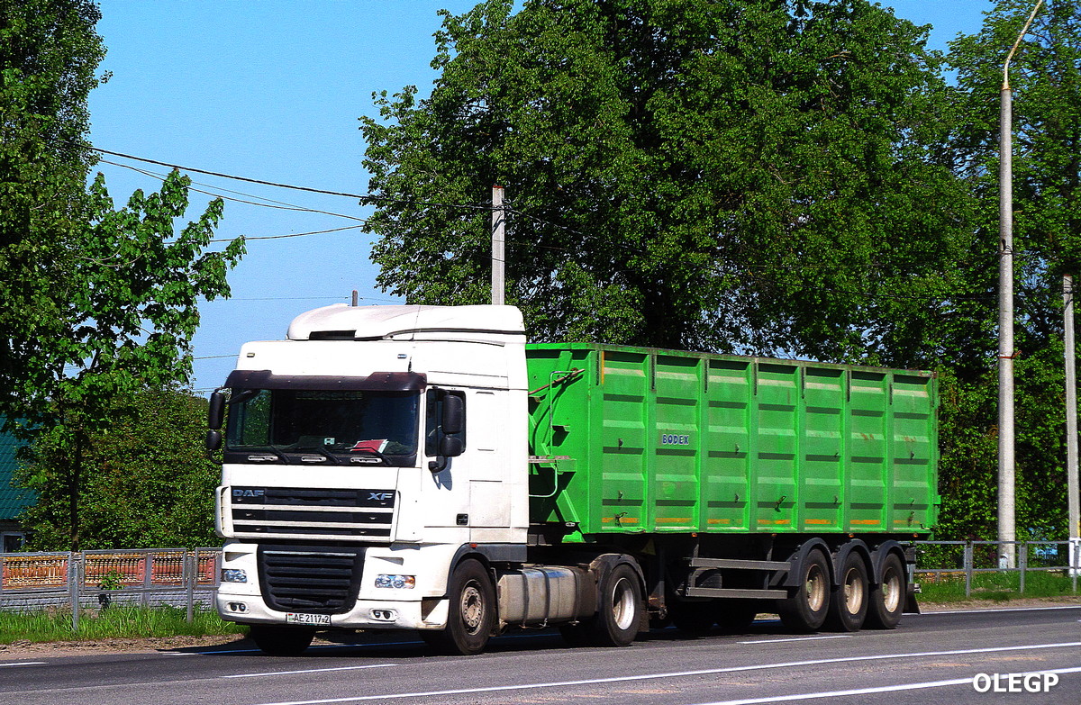 Витебская область, № АЕ 2117-2 — DAF XF105 FT