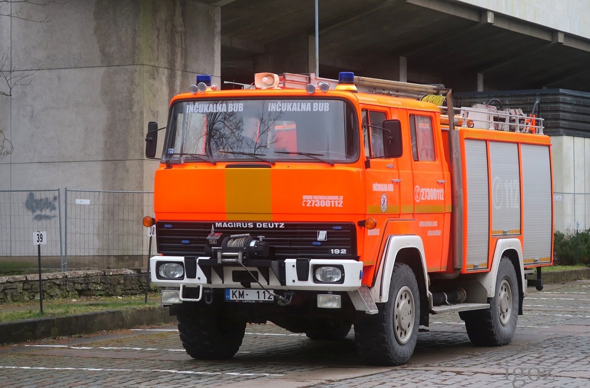 Латвия, № KM-112 — Magirus (общая модель)