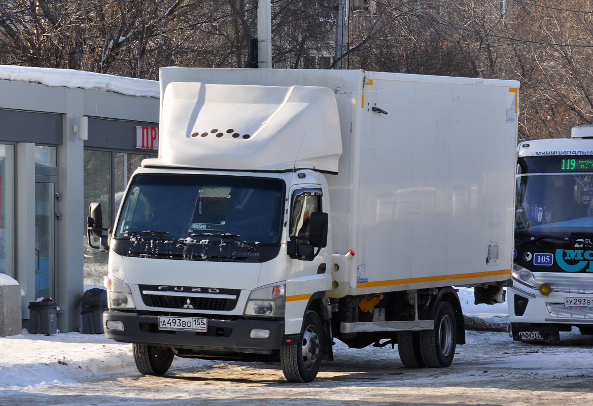 Омская область, № А 493 ВО 155 — Mitsubishi Fuso (общая модель)