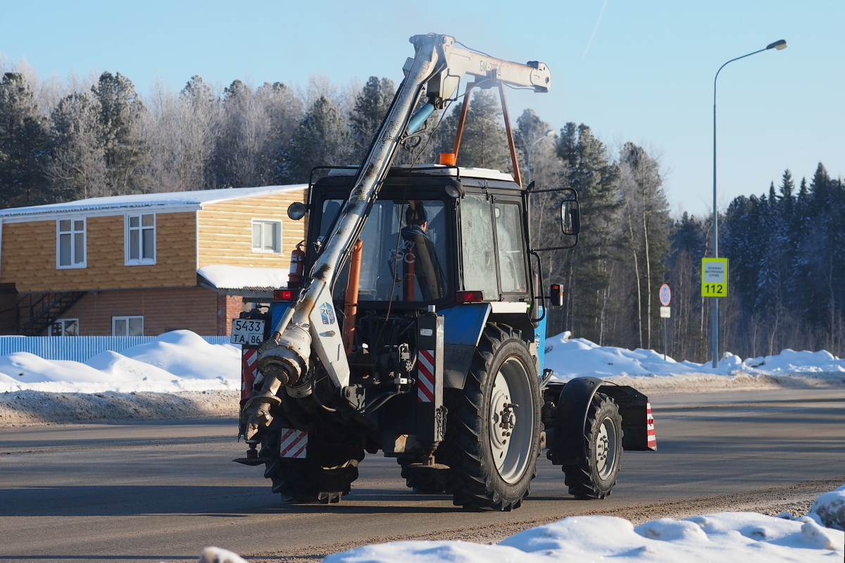 Ханты-Мансийский автоном.округ, № 5433 ТА 86 — Беларус-82.1