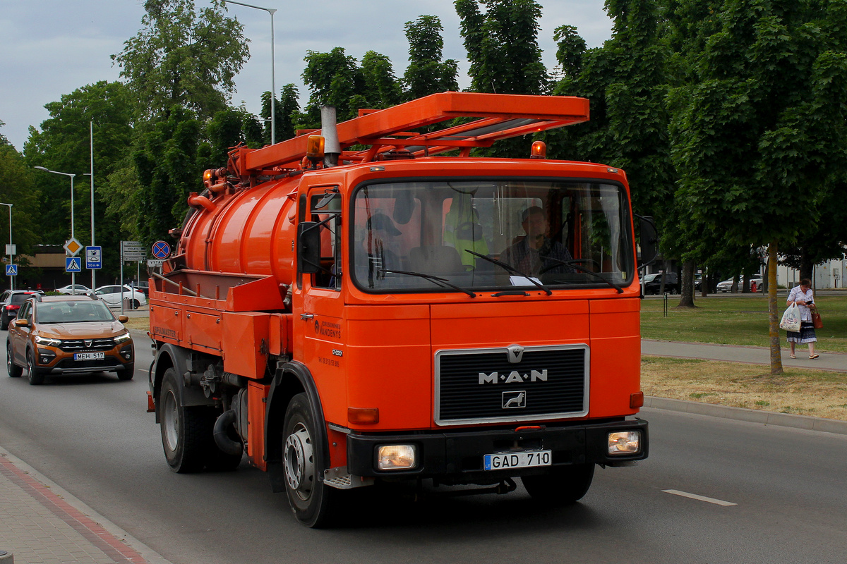 Литва, № GAD 710 — MAN F8 (общая модель)