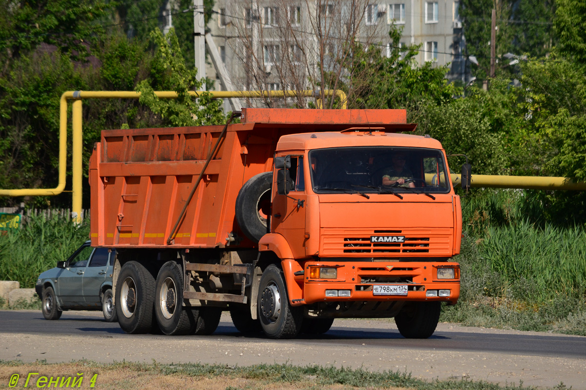 Волгоградская область, № Е 798 КМ 134 — КамАЗ-6520 [652000]