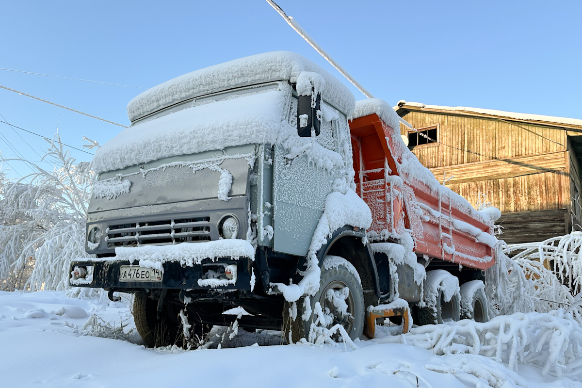 Саха (Якутия), № А 476 ЕО 14 — КамАЗ-55111-01 [55111A]