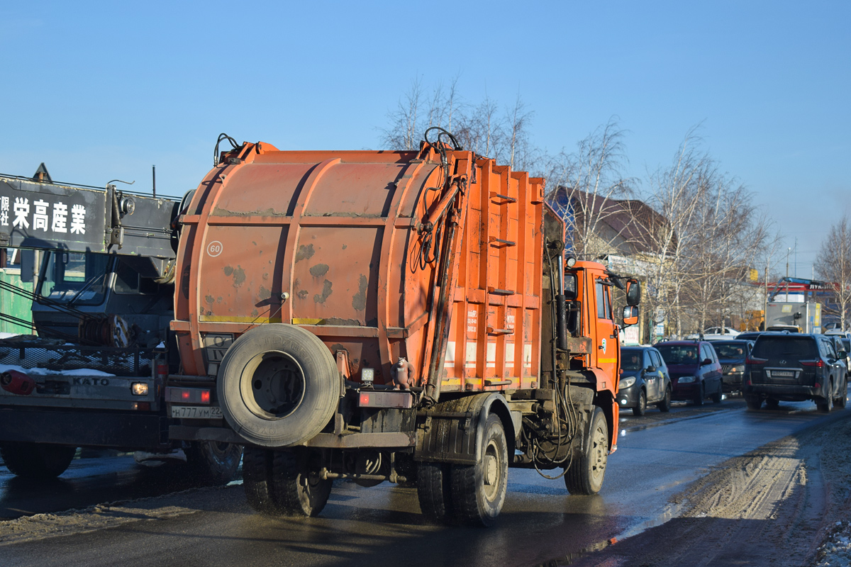 Алтайский край, № Н 777 УМ 22 — КамАЗ-53605-62