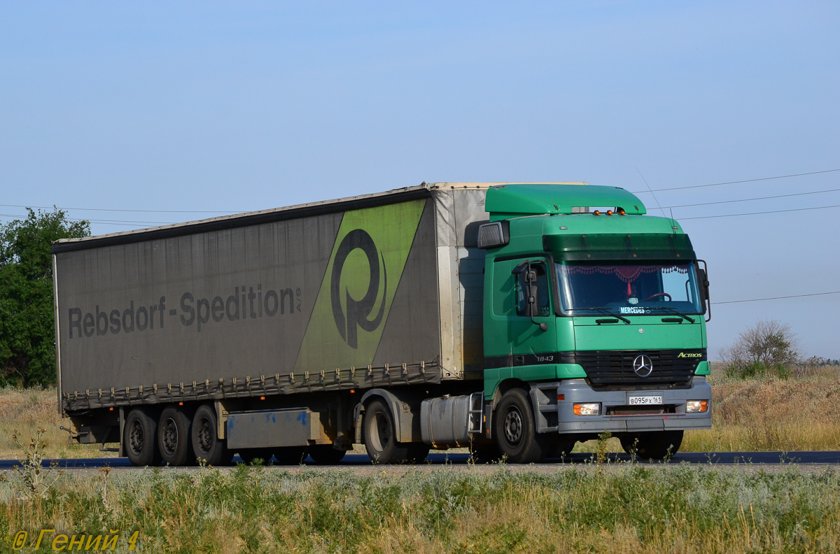 Ростовская область, № В 095 РХ 161 — Mercedes-Benz Actros ('1997) 1843