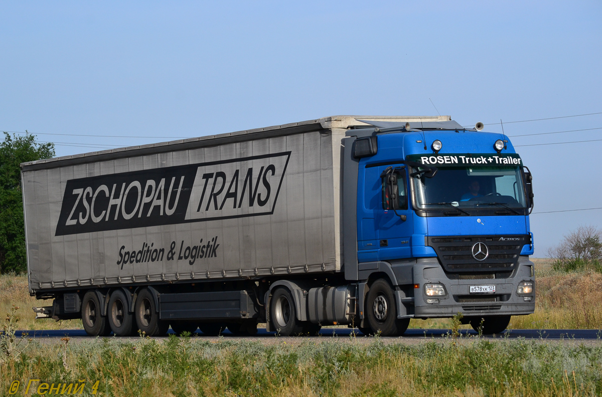 Краснодарский край, № В 578 ХК 123 — Mercedes-Benz Actros ('2003) 1841