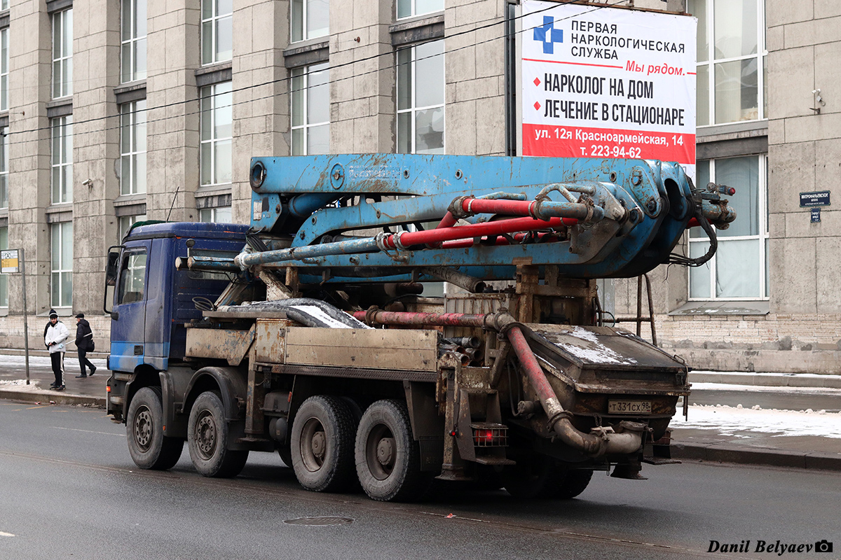 Санкт-Петербург, № Т 331 СХ 98 — Mercedes-Benz Actros ('1997)