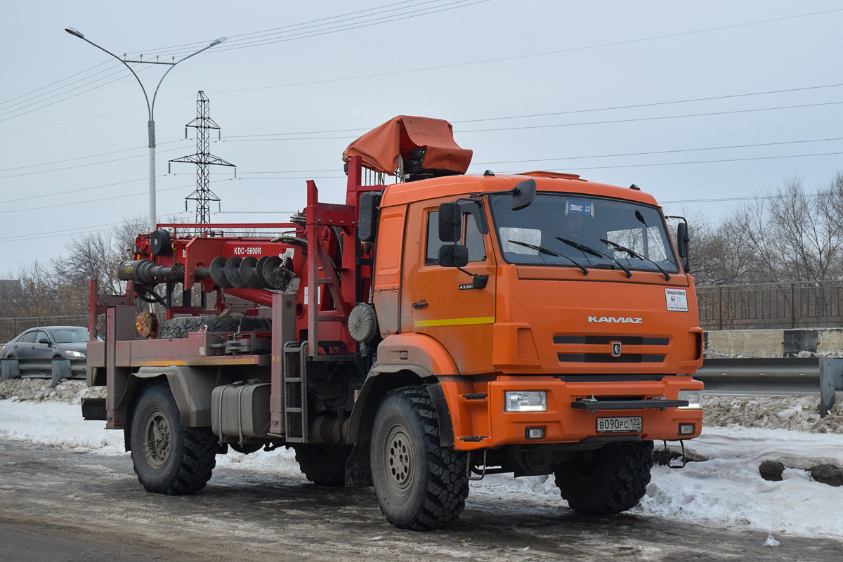 Алтайский край, № В 090 РС 122 — КамАЗ-43502-D5(66)