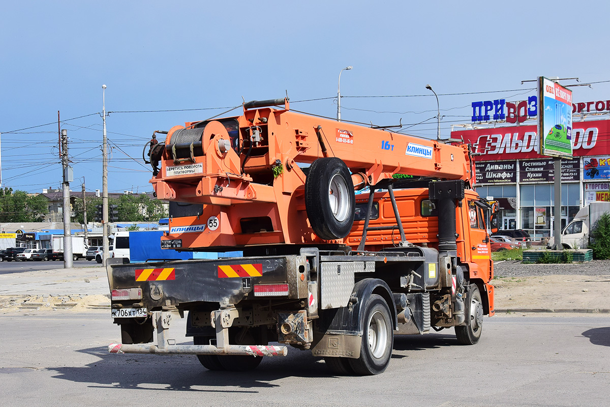 Волгоградская область, № К 706 ХТ 134 — КамАЗ-43253-G5(69)