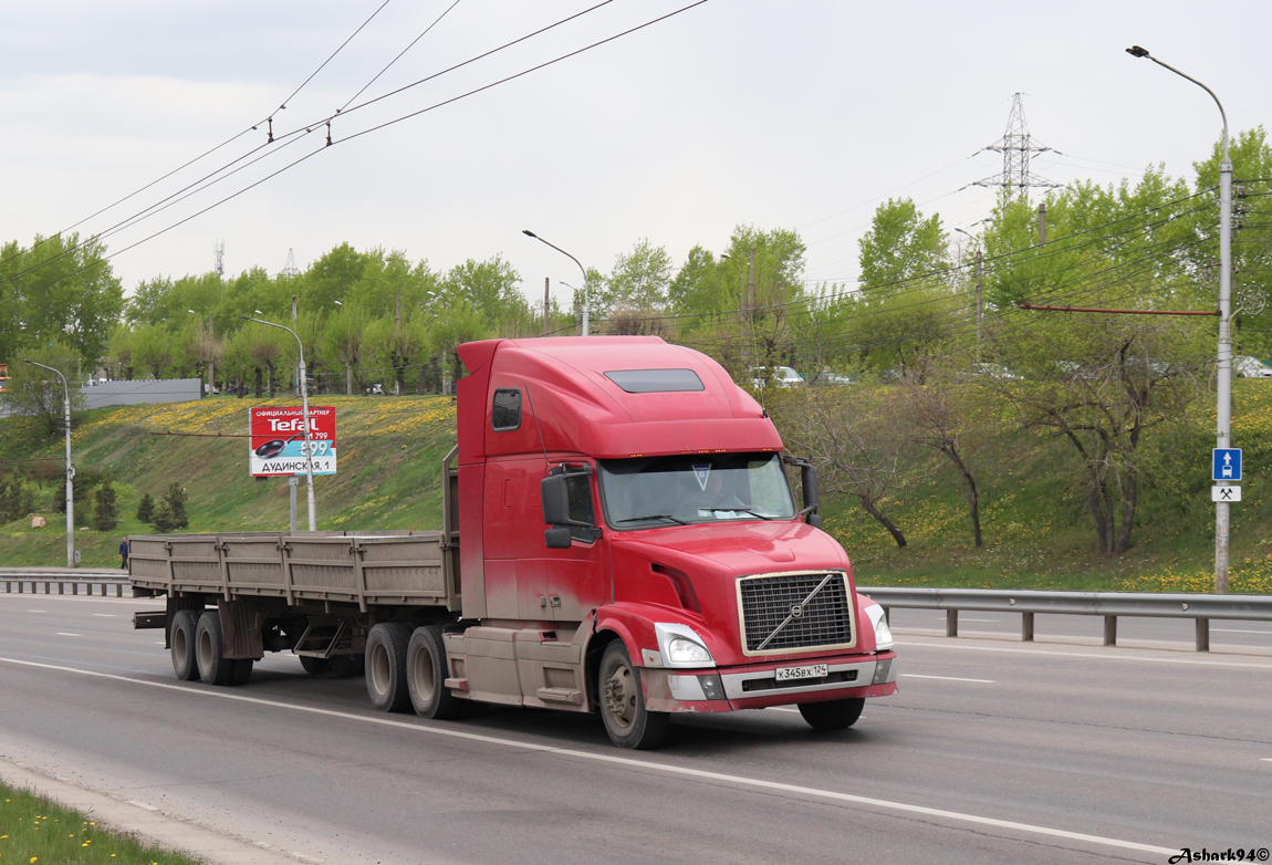 Красноярский край, № К 345 ВХ 124 — Volvo VNL670