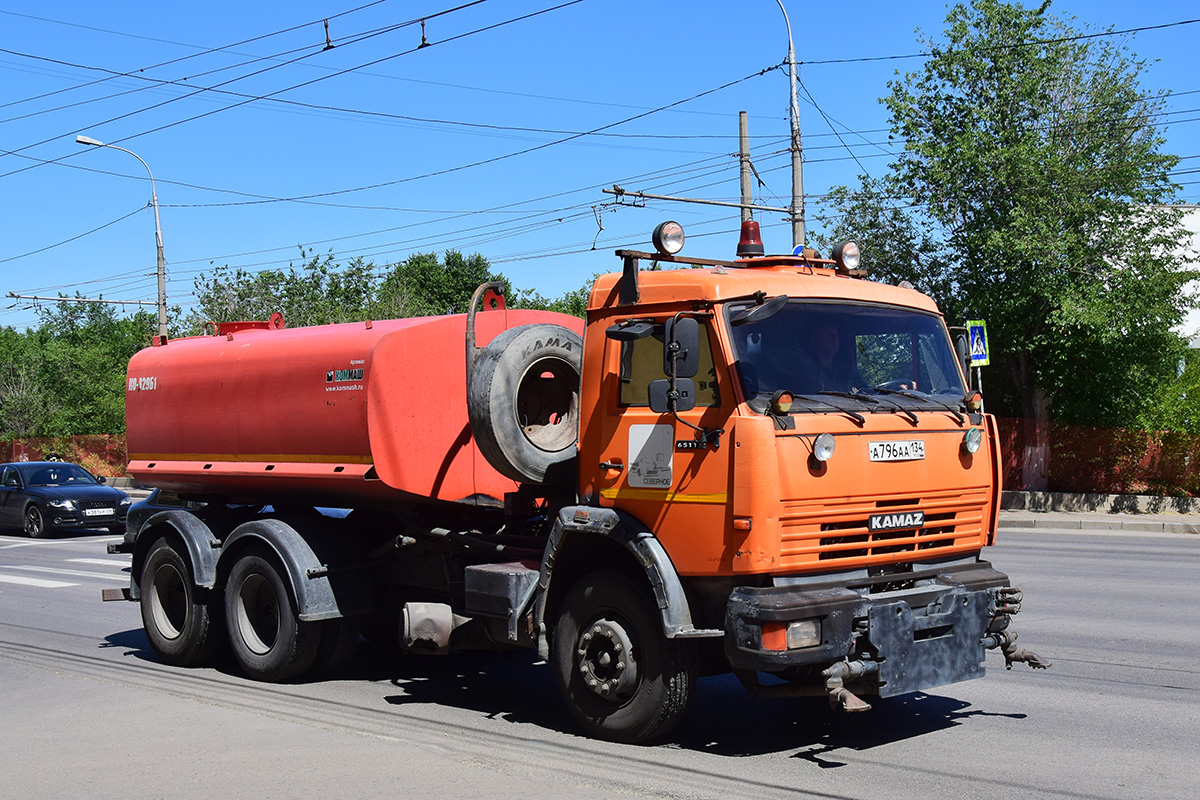 Волгоградская область, № А 796 АА 134 — КамАЗ-65115-62