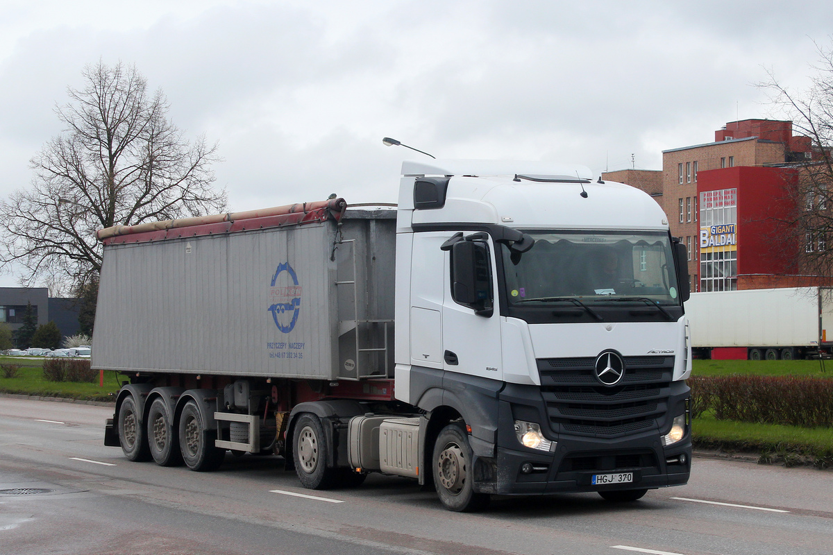 Литва, № HGJ 370 — Mercedes-Benz Actros ('2011) 1845