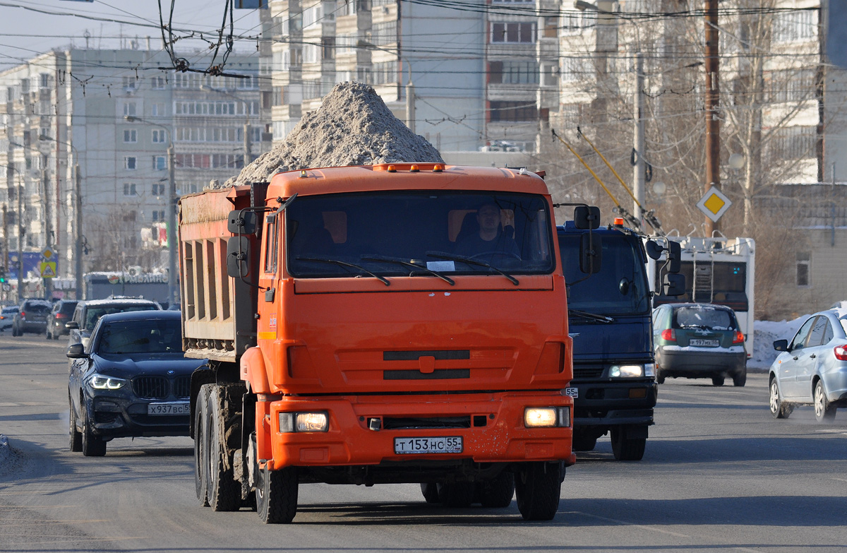 Омская область, № Т 153 НС 55 — КамАЗ-65115-L4(19)