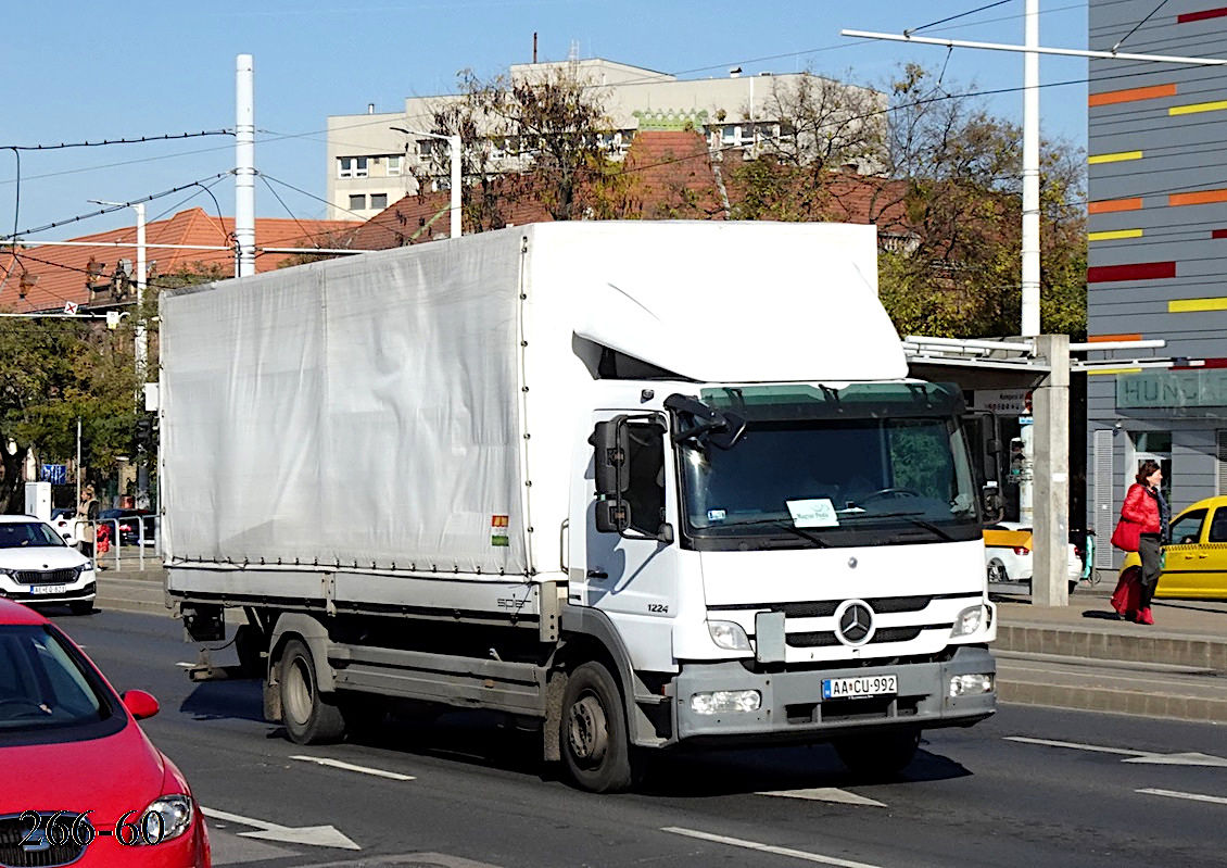 Венгрия, № AA CU-992 — Mercedes-Benz Atego 1224