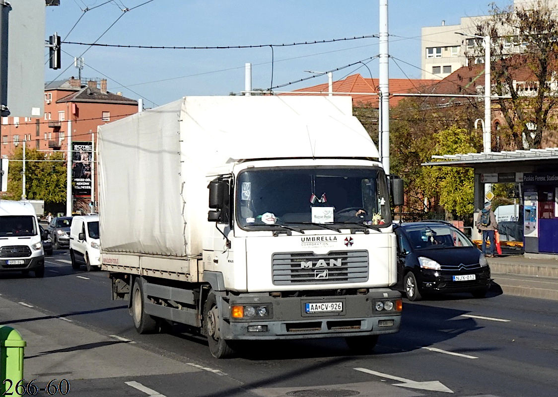 Венгрия, № AA CV-926 — MAN M2000 (общая модель)