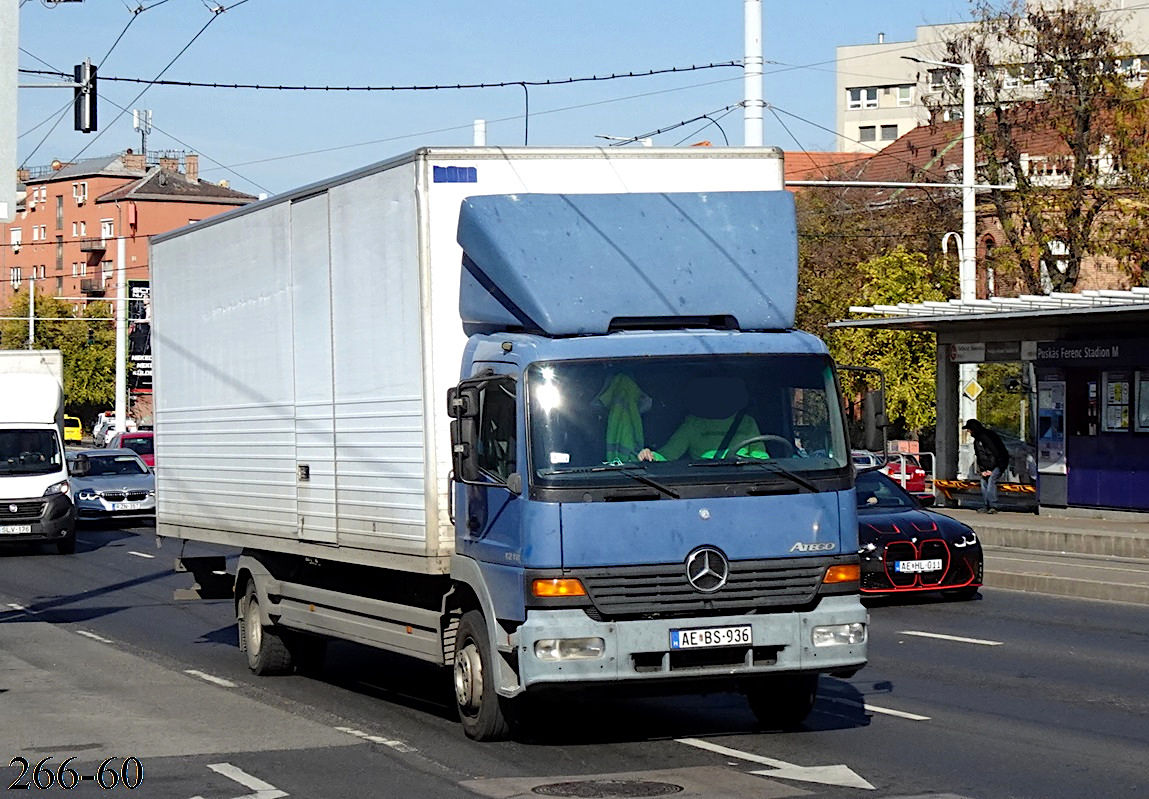 Венгрия, № AE BS-936 — Mercedes-Benz Atego 1218