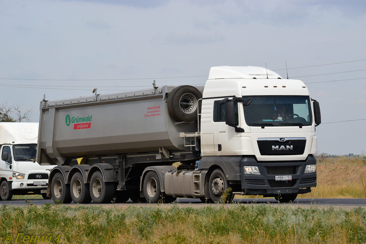 Ростовская область, № Н 988 ТТ 161 — MAN TGX ('2007) 18.400