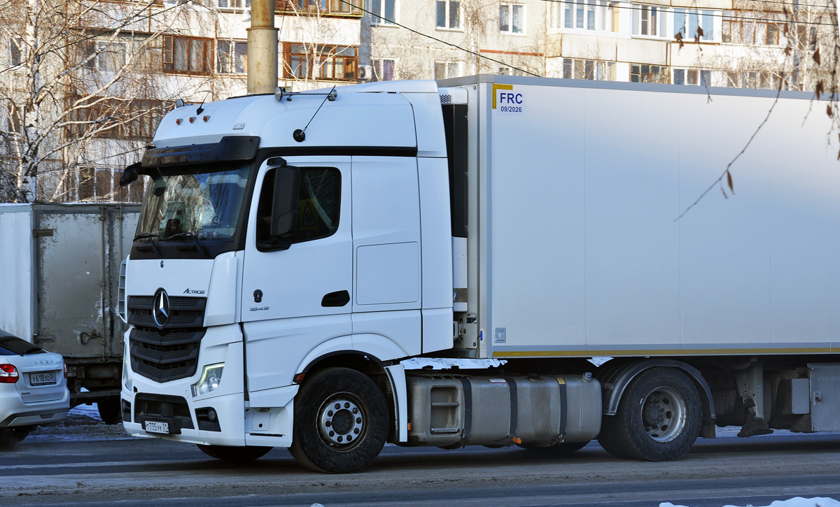 Белгородская область, № Т 735 УК 31 — Mercedes-Benz Actros '18 1845 [Z9M]