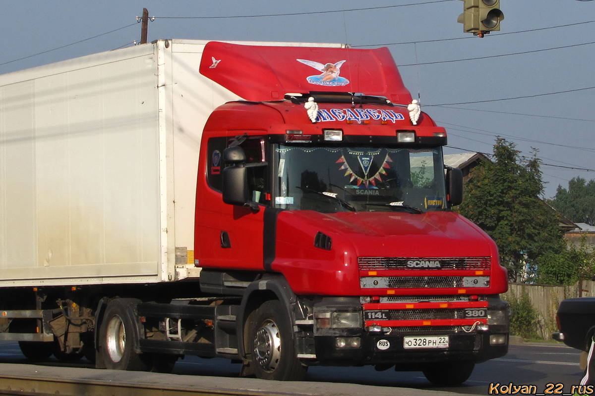 Алтайский край, № О 328 РН 22 — Scania ('1996) T-Series 114L