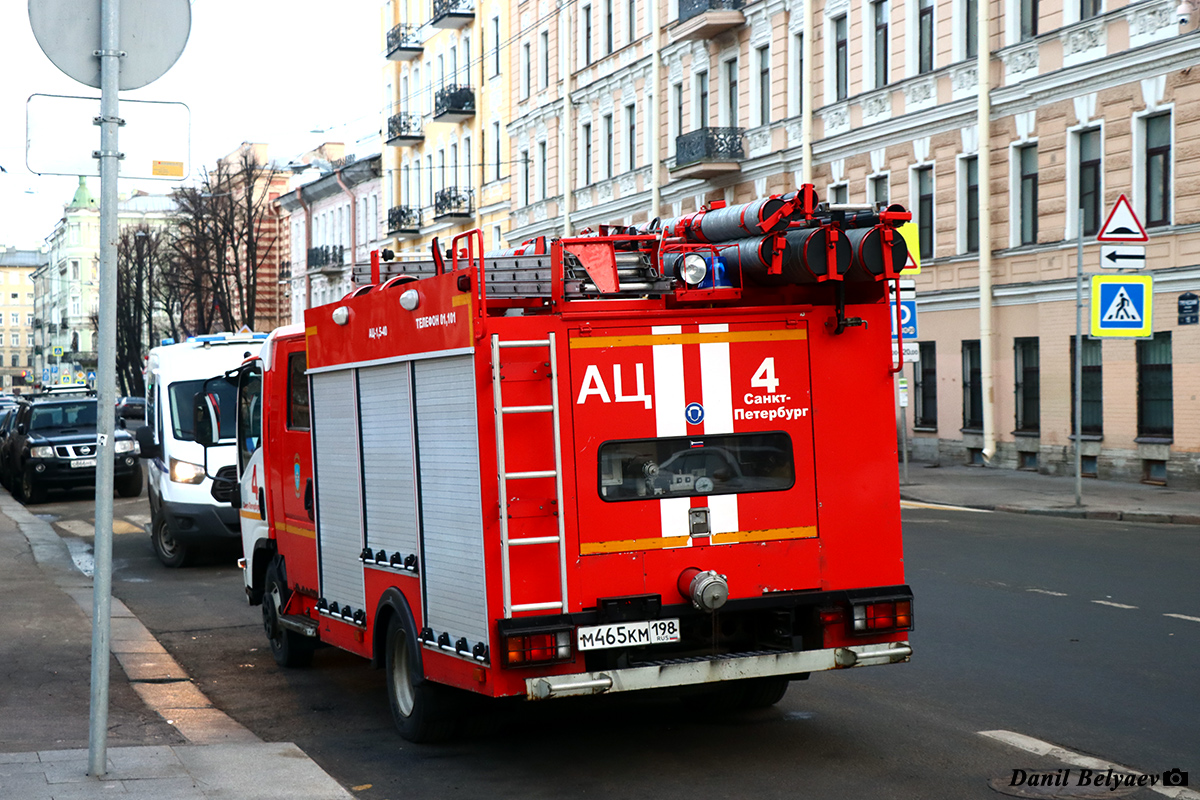 Санкт-Петербург, № М 465 КМ 198 — Isuzu NРR75 [Z7X]